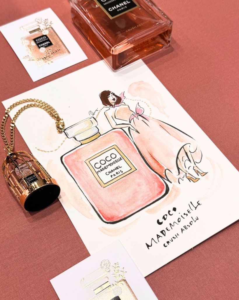 live fashion illustration by tehremy